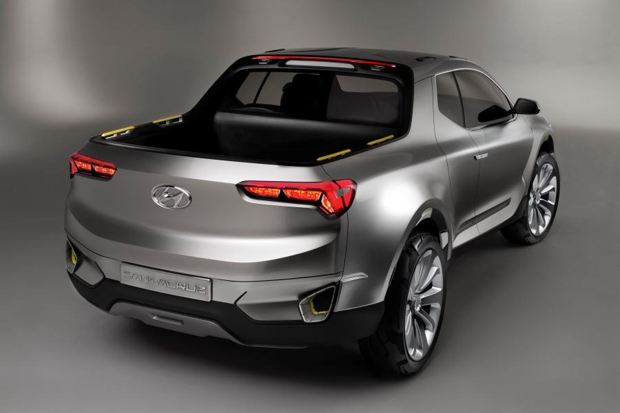  Hyundai Santa Cruz Crossover Truck Concept 2015 года  (фото 3 из 13)